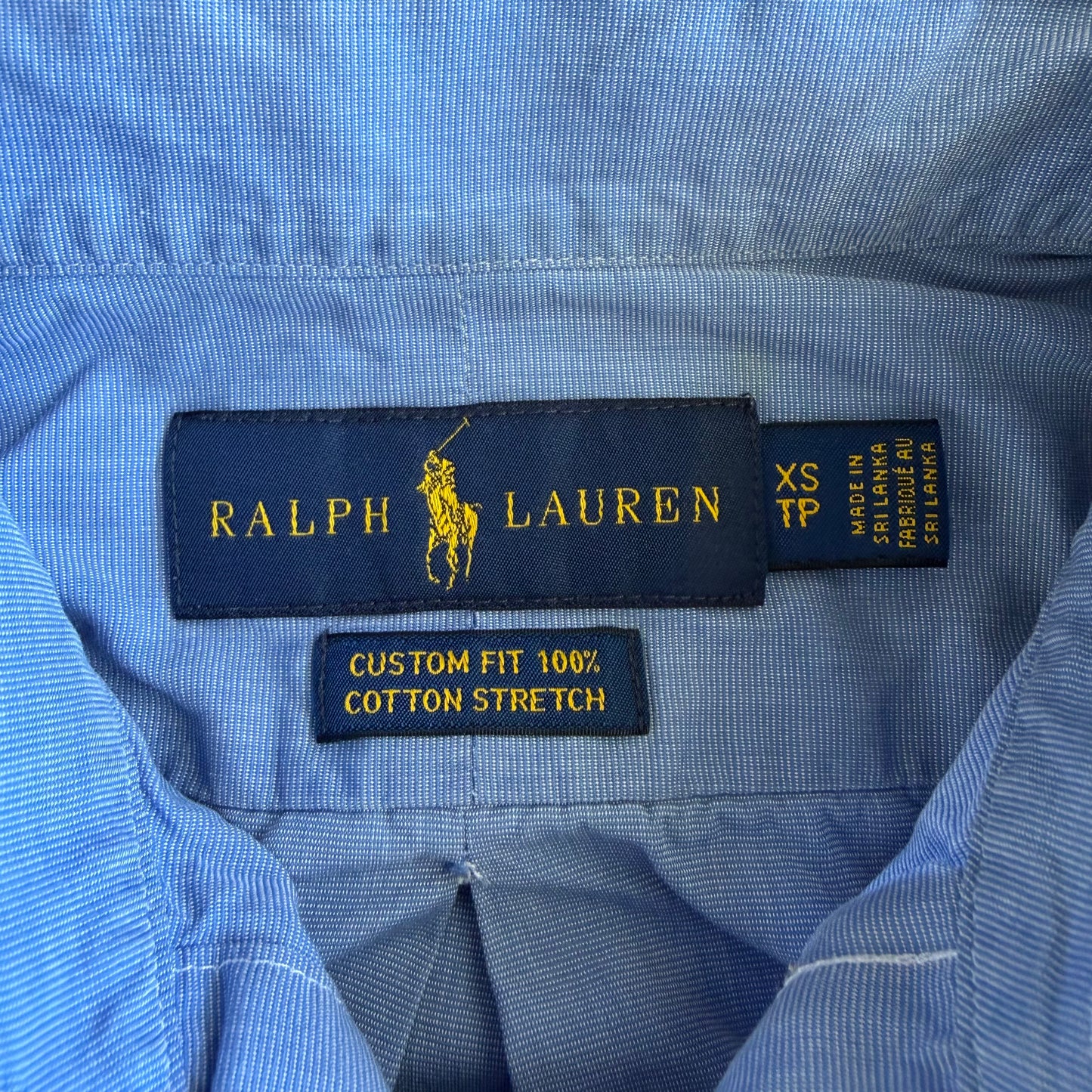 Y2K Polo Ralph Lauren Classic Button Up Shirt - XS