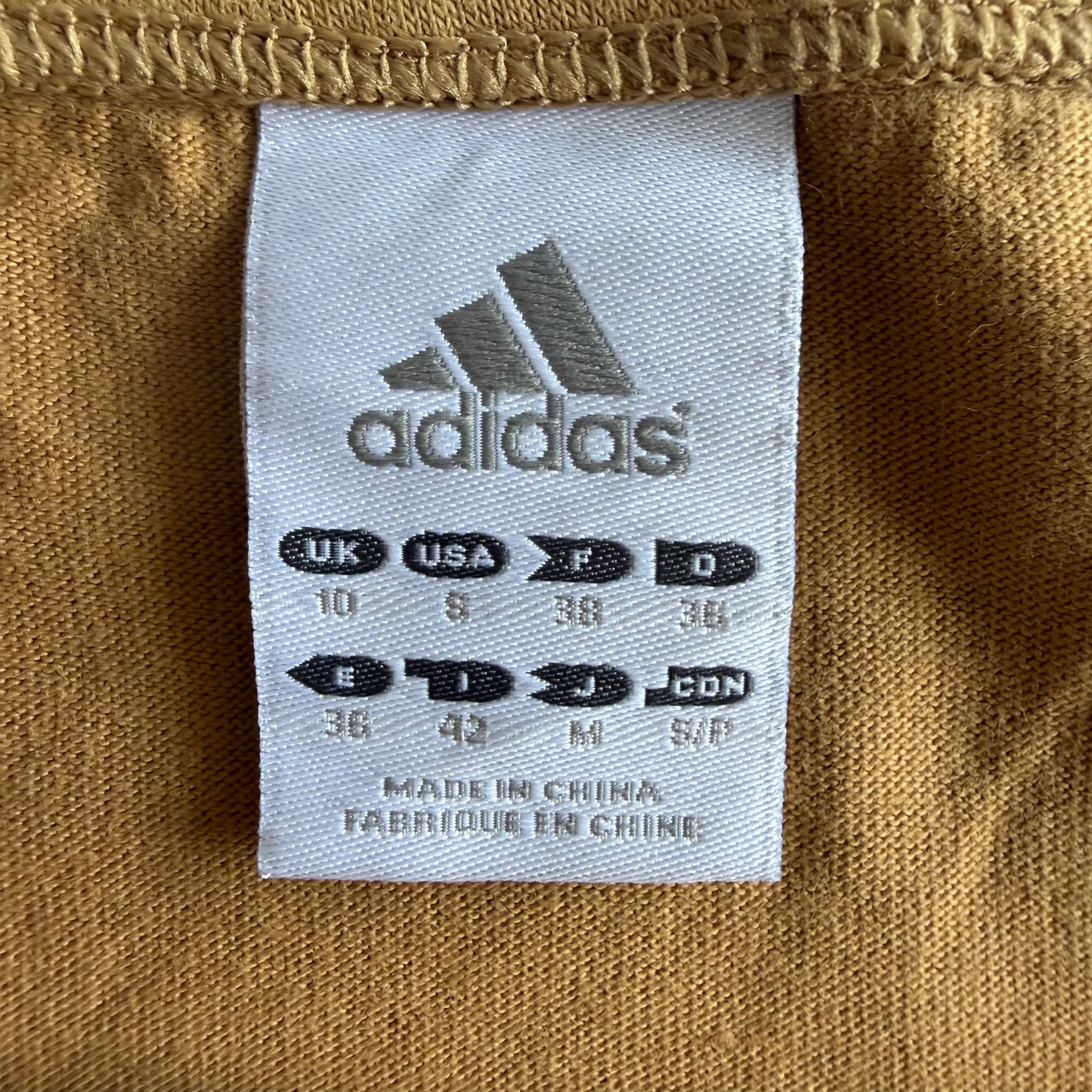 Y2K Adidas Spell Out Strappy Tank - S