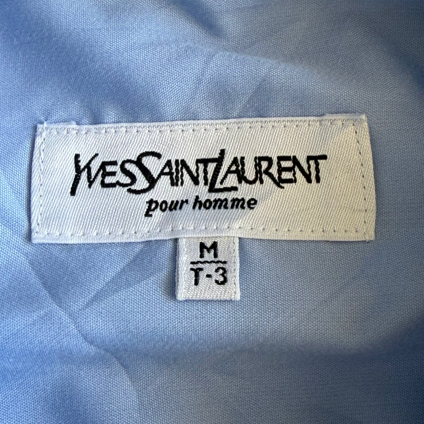90s Yves Saint Laurent Short Sleeve Button Up Shirt - L
