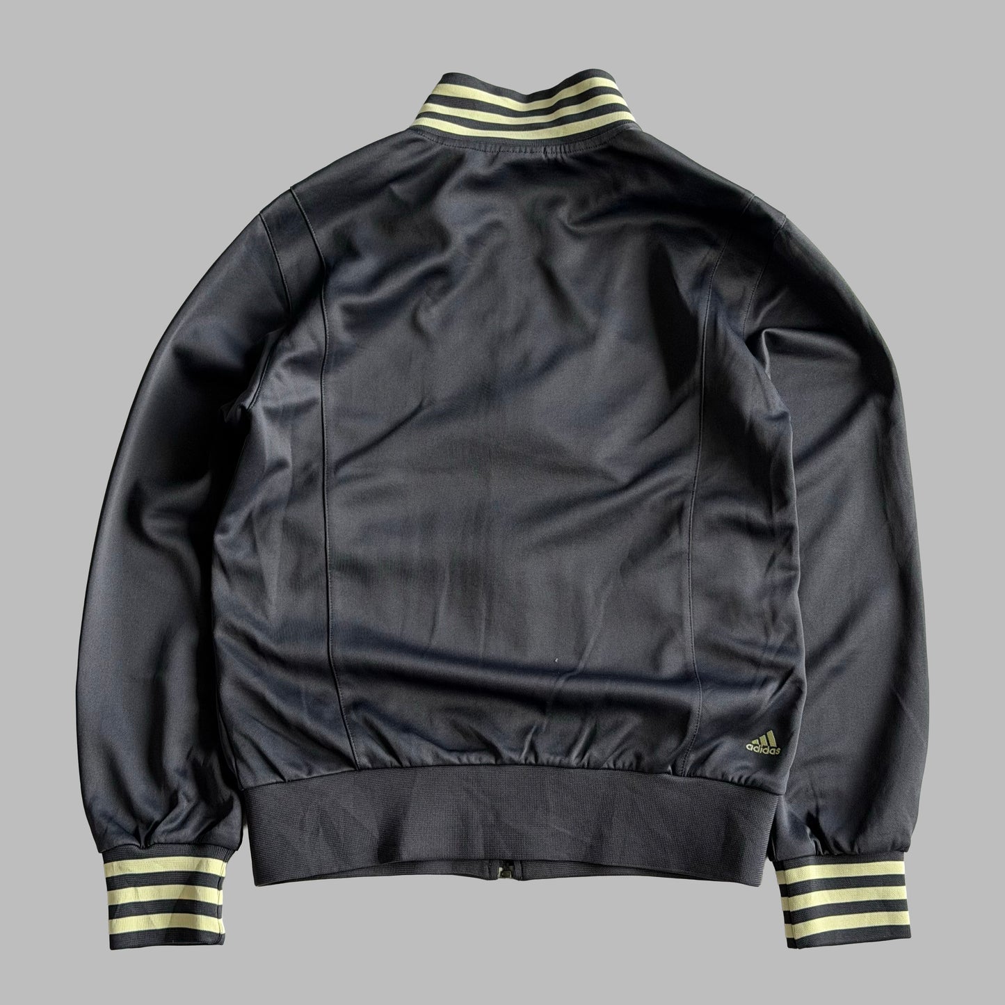 Y2K Adidas Spell Out Track Jacket - S