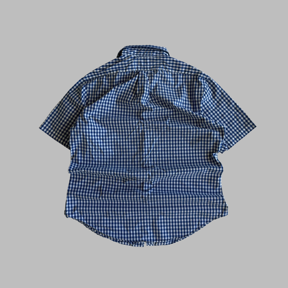 90s Polo Ralph Lauren Gingham Button Up Shirt - M