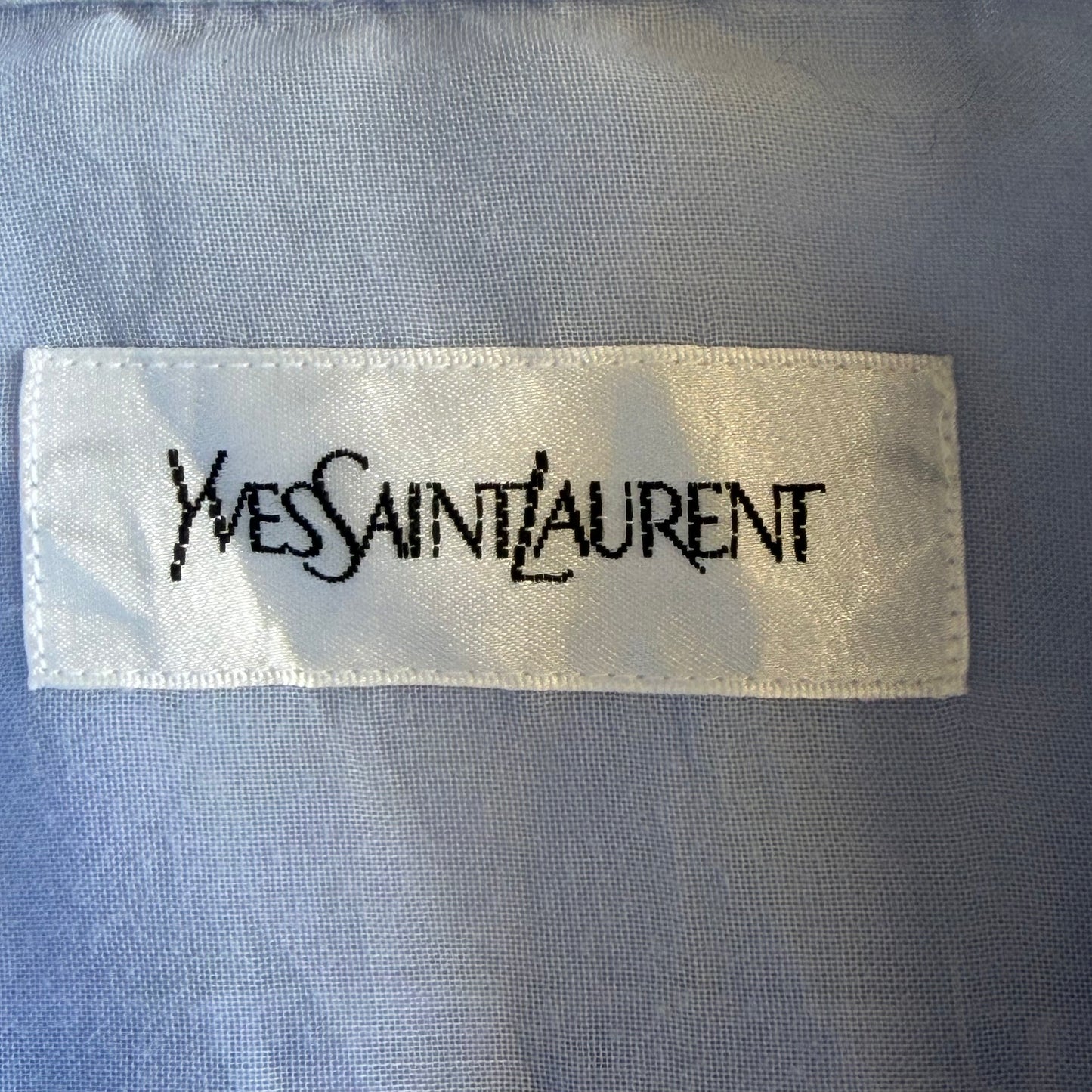 90s Yves Saint Laurent Lightweight Short Sleeve Button Up Shirt - S