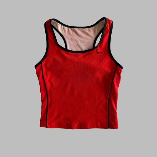 Y2K Nike Racerback Activewear Top - S