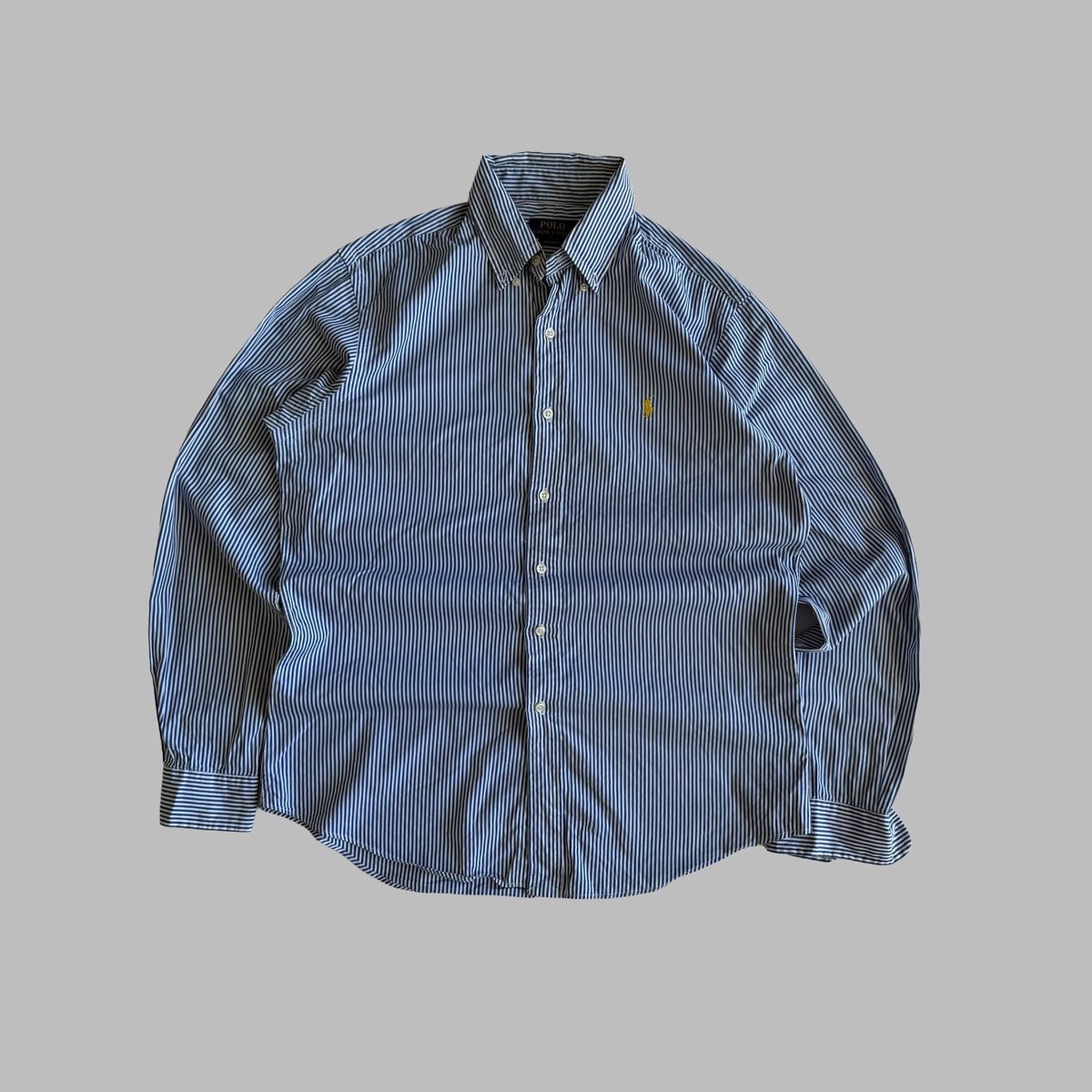 Polo Ralph Lauren Striped Button Up Shirt - M