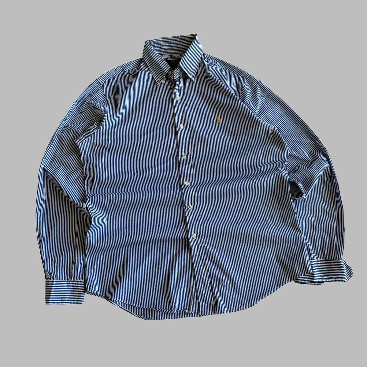 Polo Ralph Lauren Striped Button Up Shirt - M