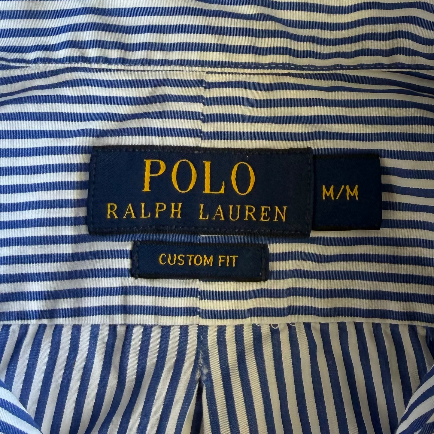Polo Ralph Lauren Striped Button Up Shirt - M