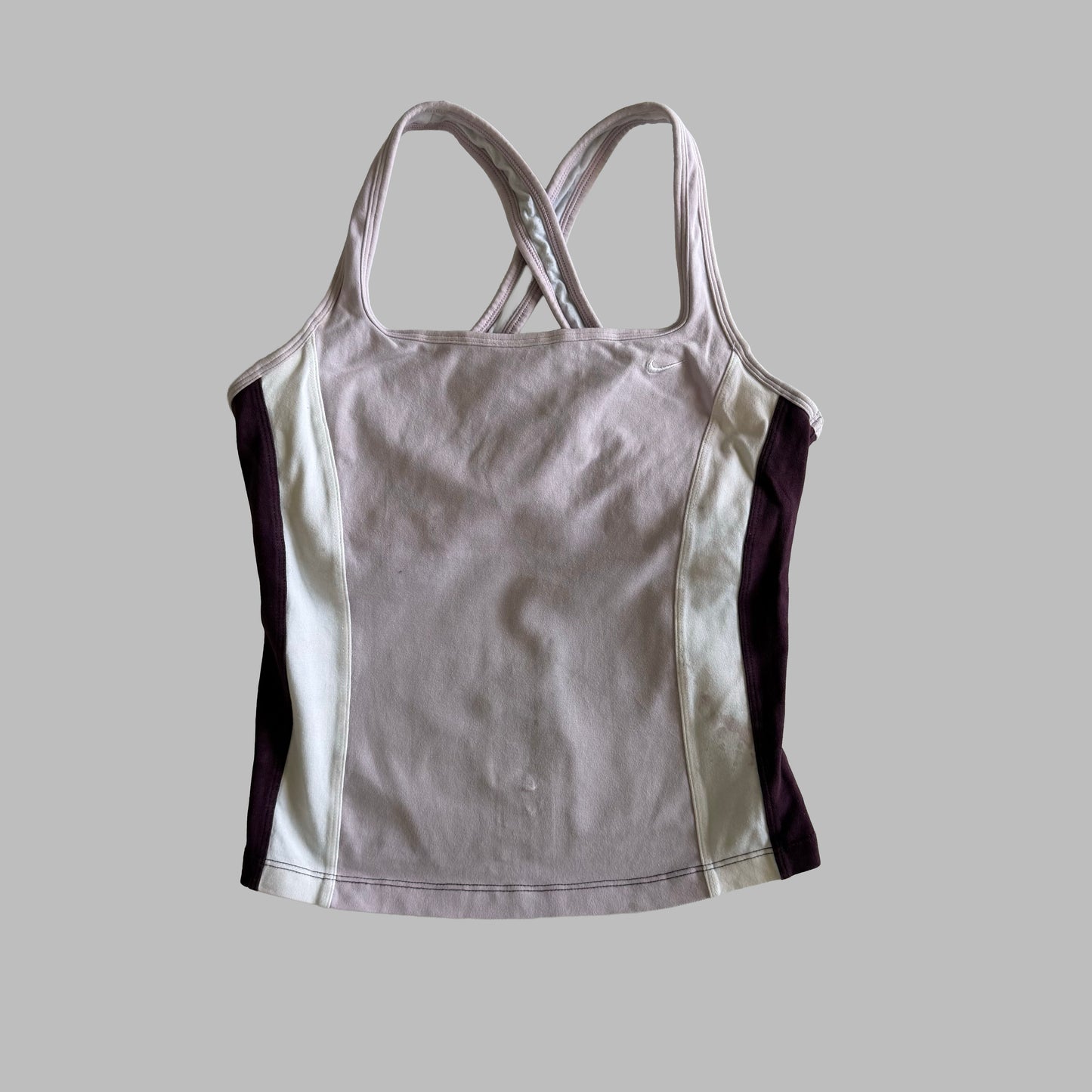 Y2K Nike Cross Back Activewear Tank - S/M