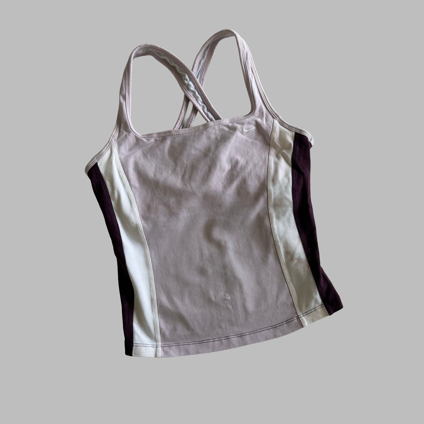 Y2K Nike Cross Back Activewear Tank - S/M