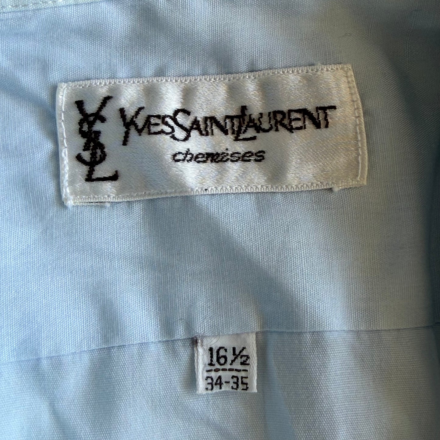 90s Yves Saint Laurent Lightweight Button Up Shirt - L