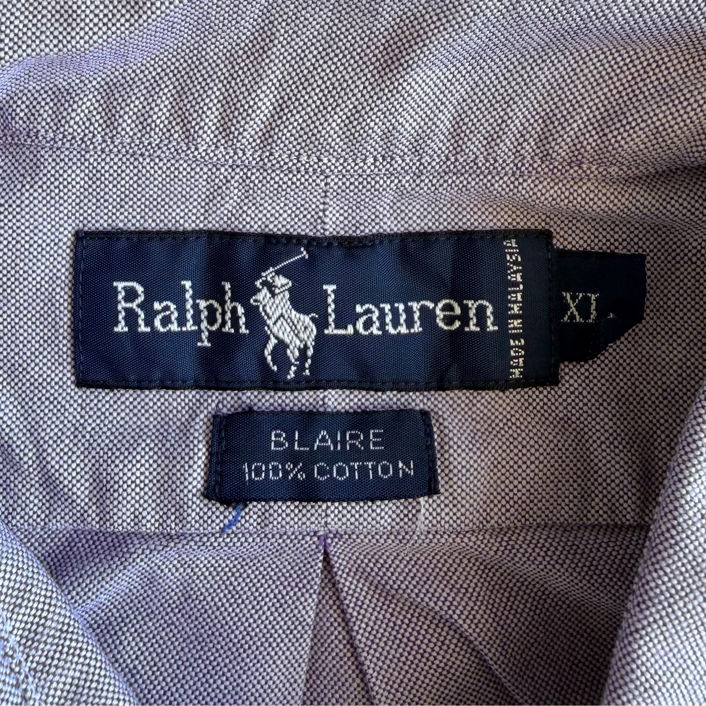 Y2K Ralph Lauren Classic Button Up Shirt - XL