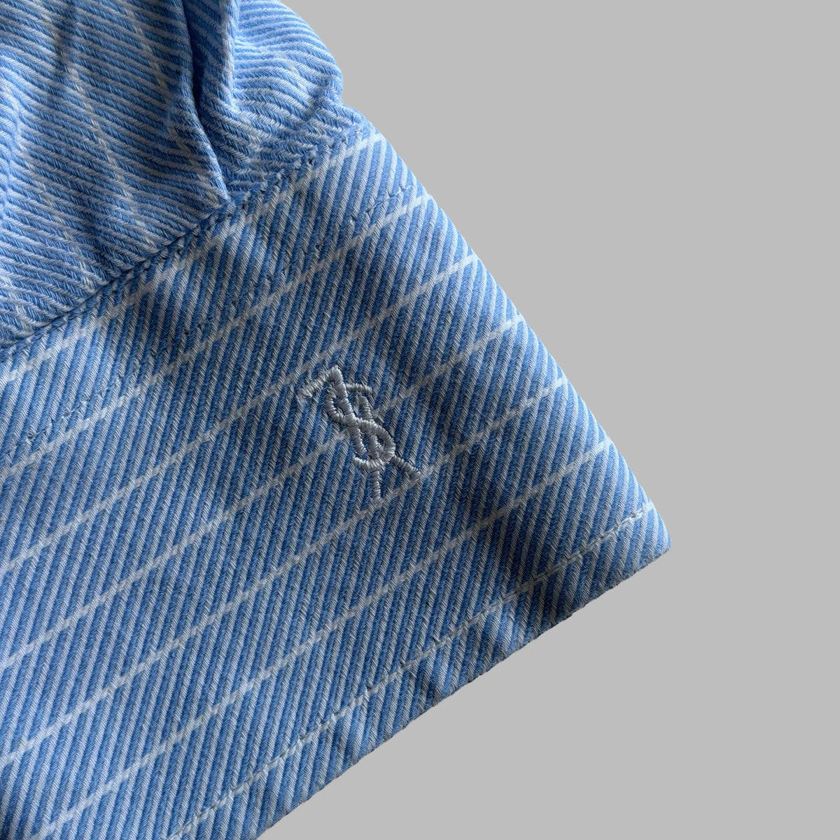 90s Yves Saint Laurent Striped Button Up Shirt - S