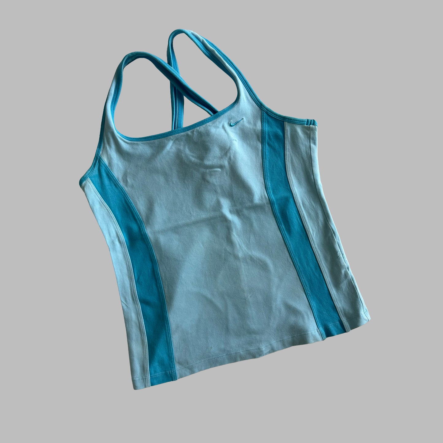 Y2K Nike Cross Back Activewear Top - M