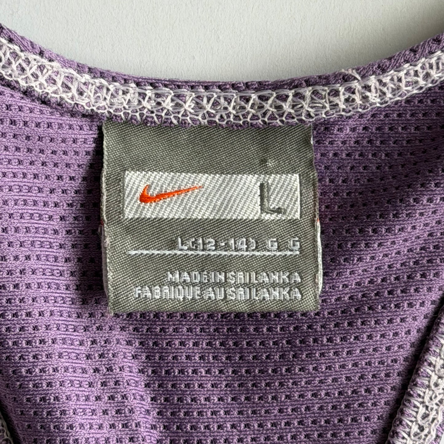 Y2K Nike Synched Activewear Top - L