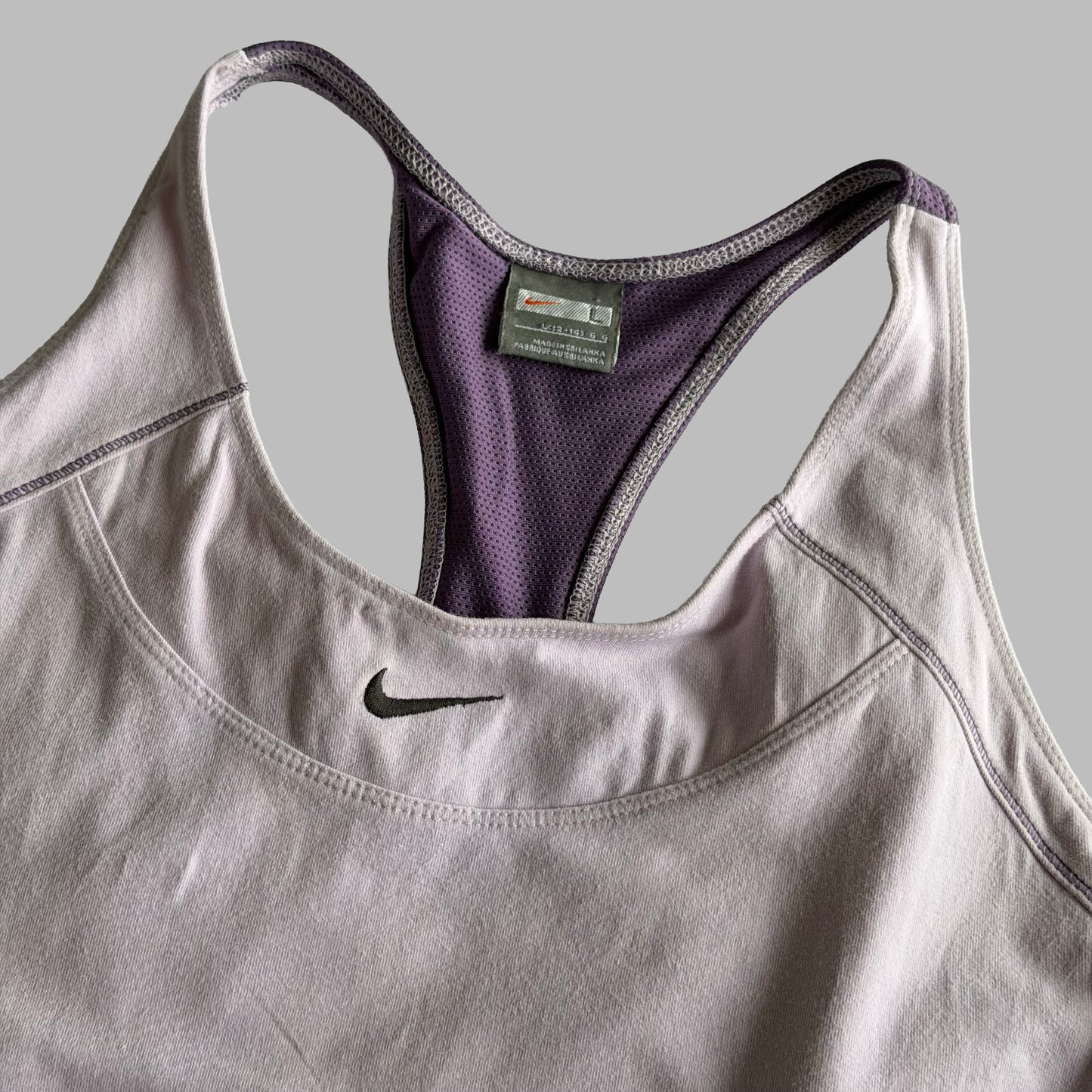 Y2K Nike Synched Activewear Top - L