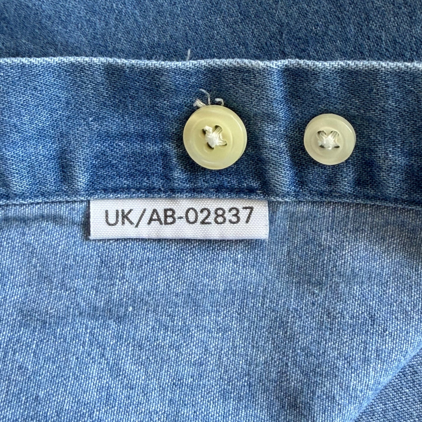 90s Yves Saint Laurent Denim Button Up Shirt - L