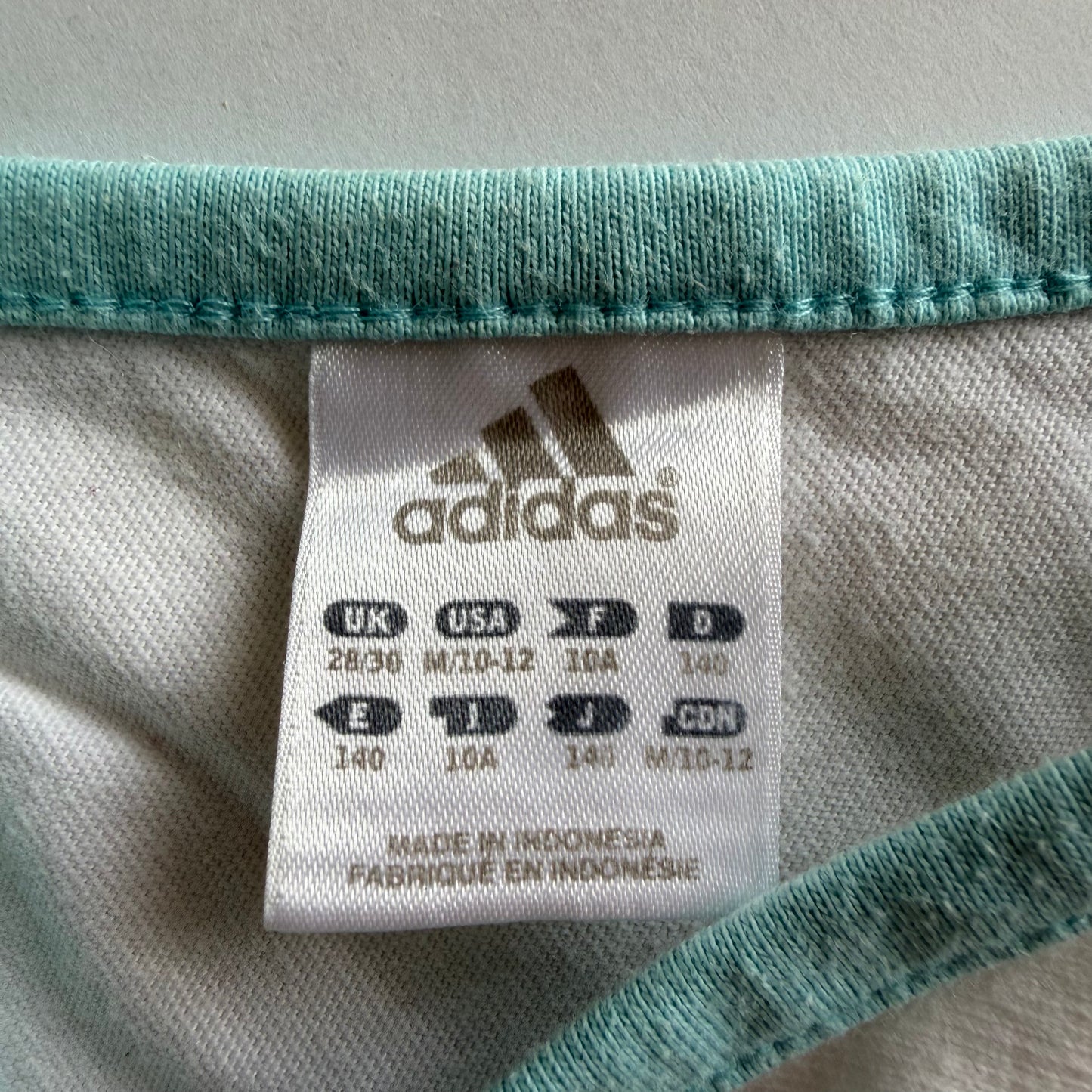 Y2K Adidas Three Stripe Hatler Activewear Tank - XS