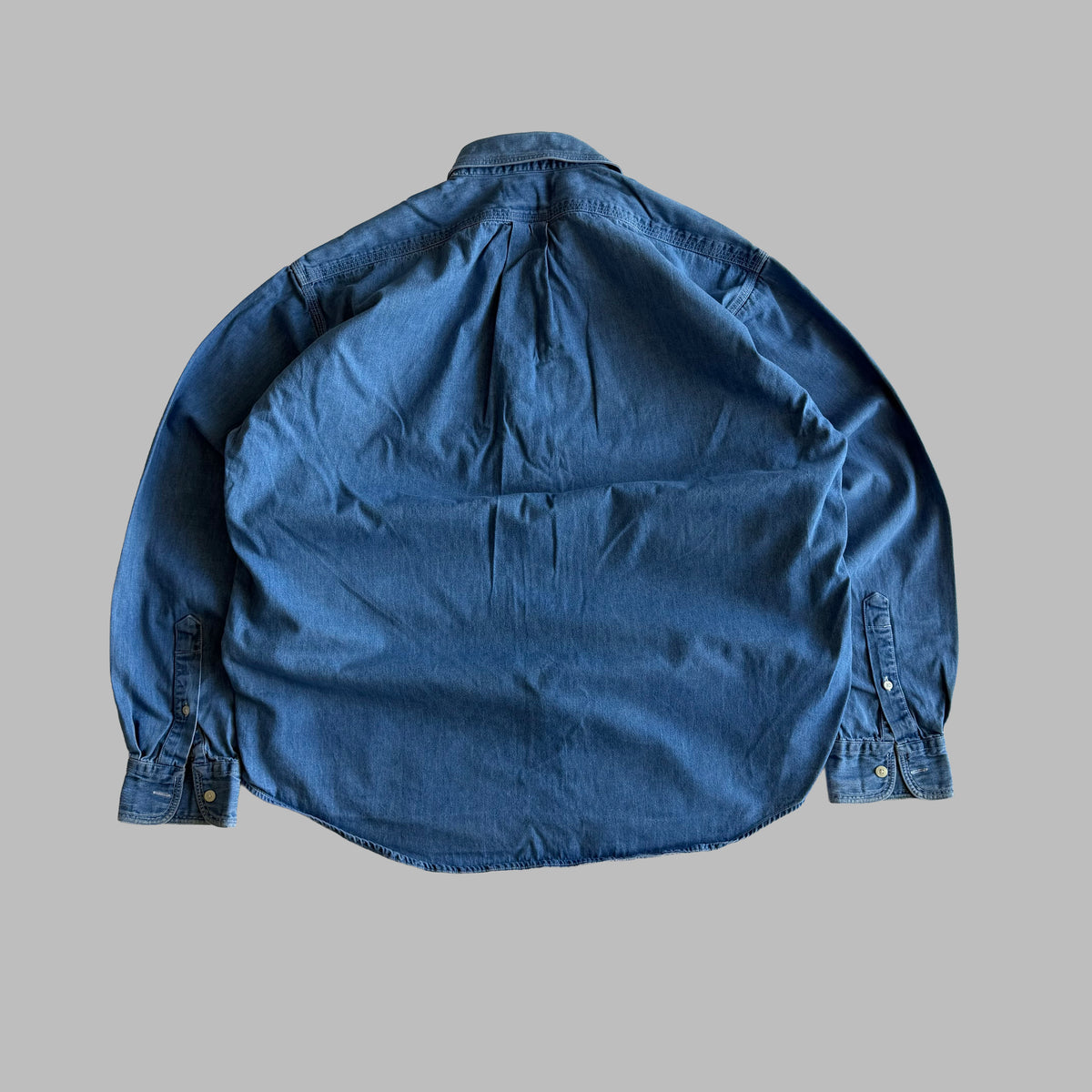 90s Yves Saint Laurent Denim Button Up Shirt - L