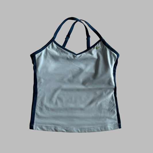 Y2K Nike Cross Back Activewear Tank - M/L