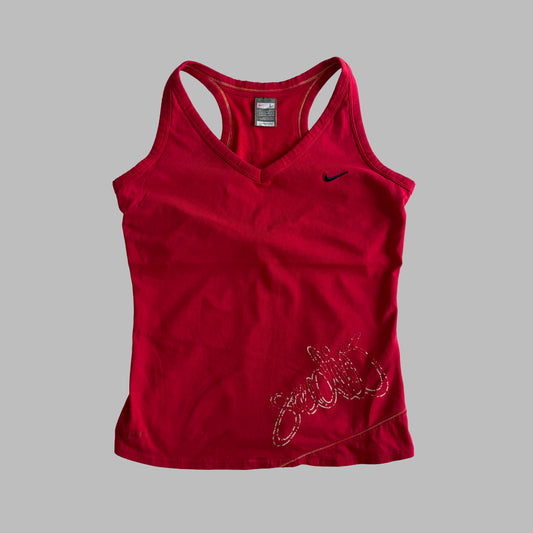 Y2K Nike Racerback Activewear Tank - L