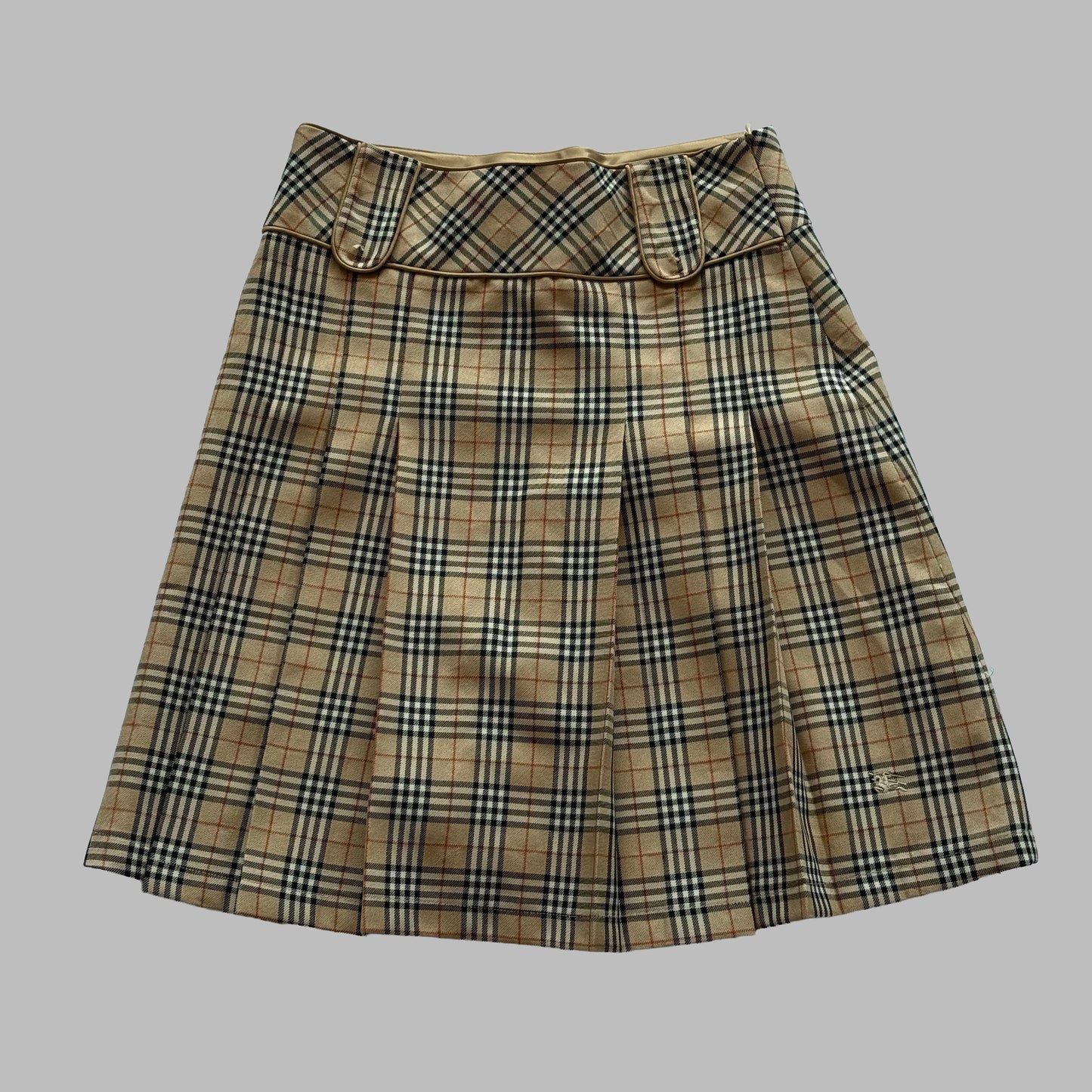 00s Burberry Midi Skirt - 27"