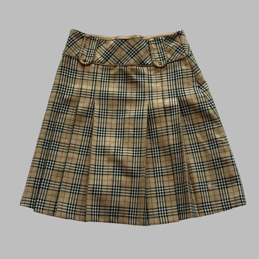 00s Burberry Midi Skirt - 27"