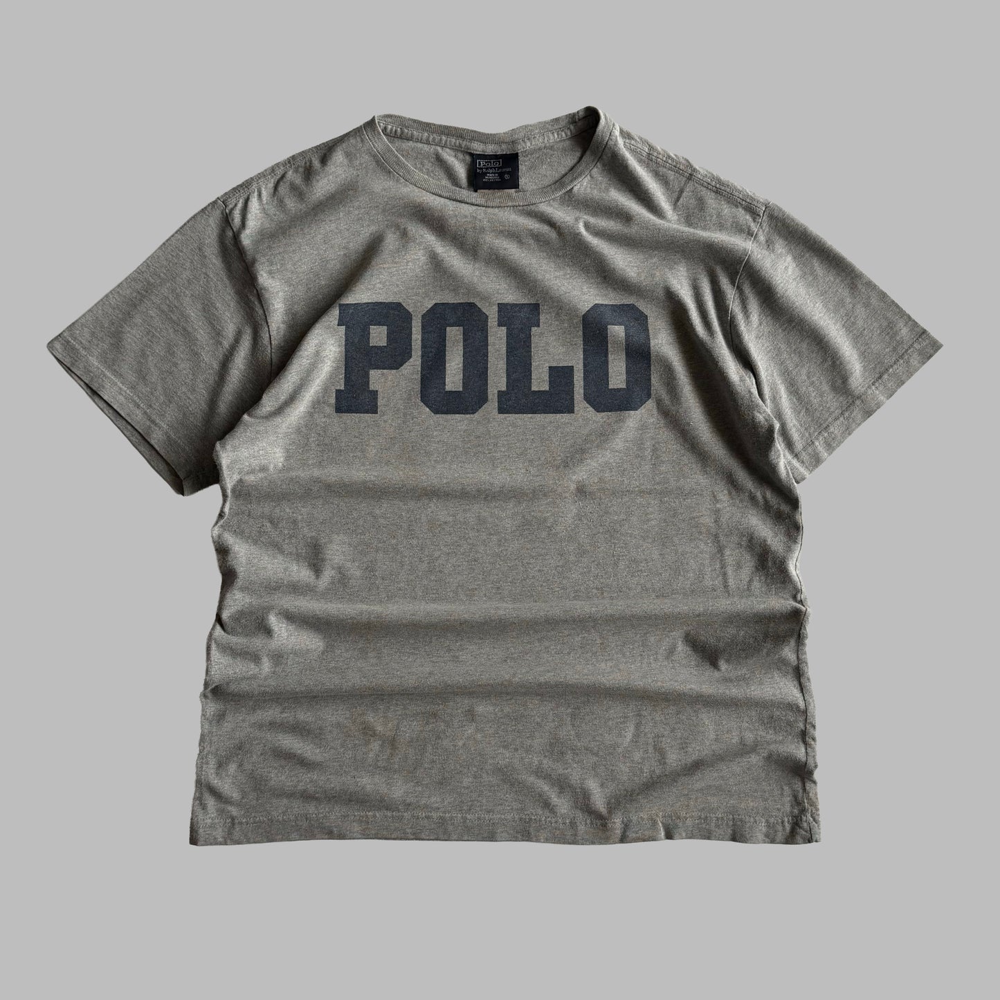90s Polo Ralph Lauren Spell Out T-Shirt - S