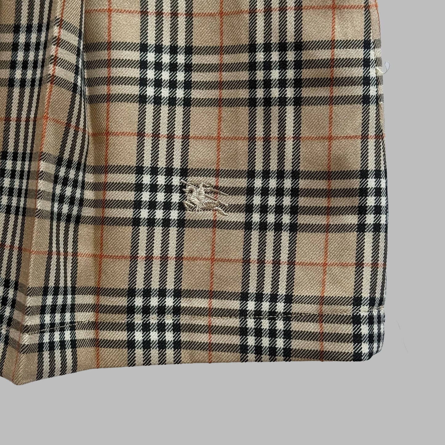 00s Burberry Midi Skirt - 27"