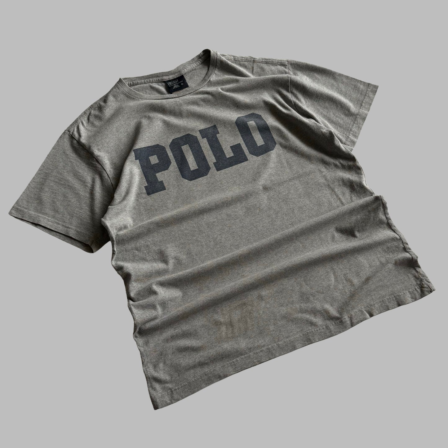 90s Polo Ralph Lauren Spell Out T-Shirt - S