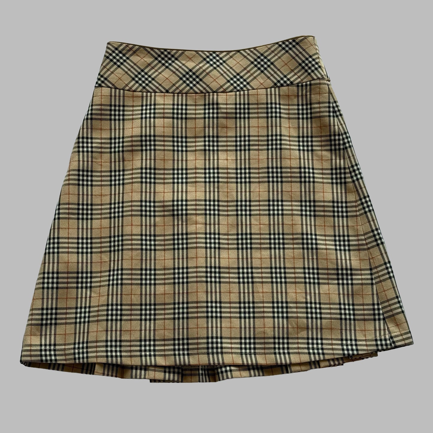 00s Burberry Midi Skirt - 27"