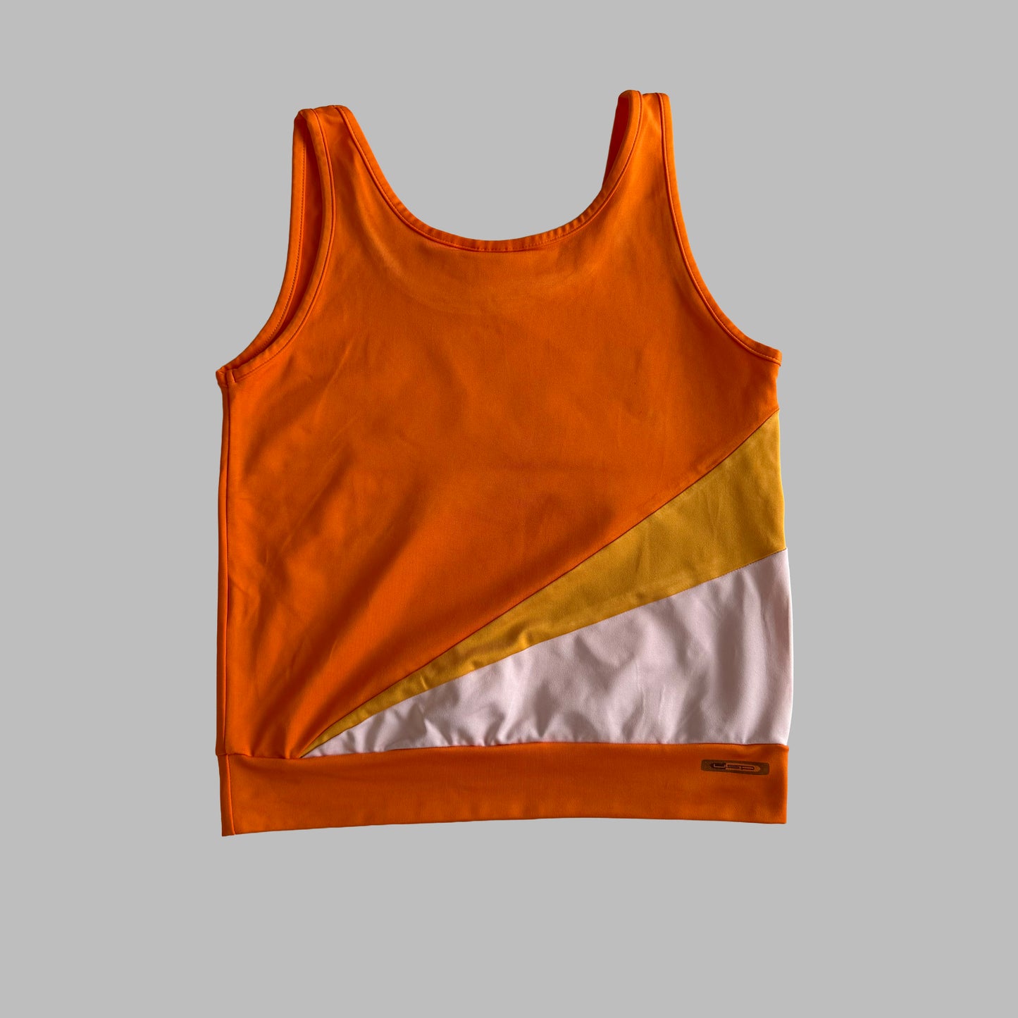 90s Puma Panelled Activewear Tank - L