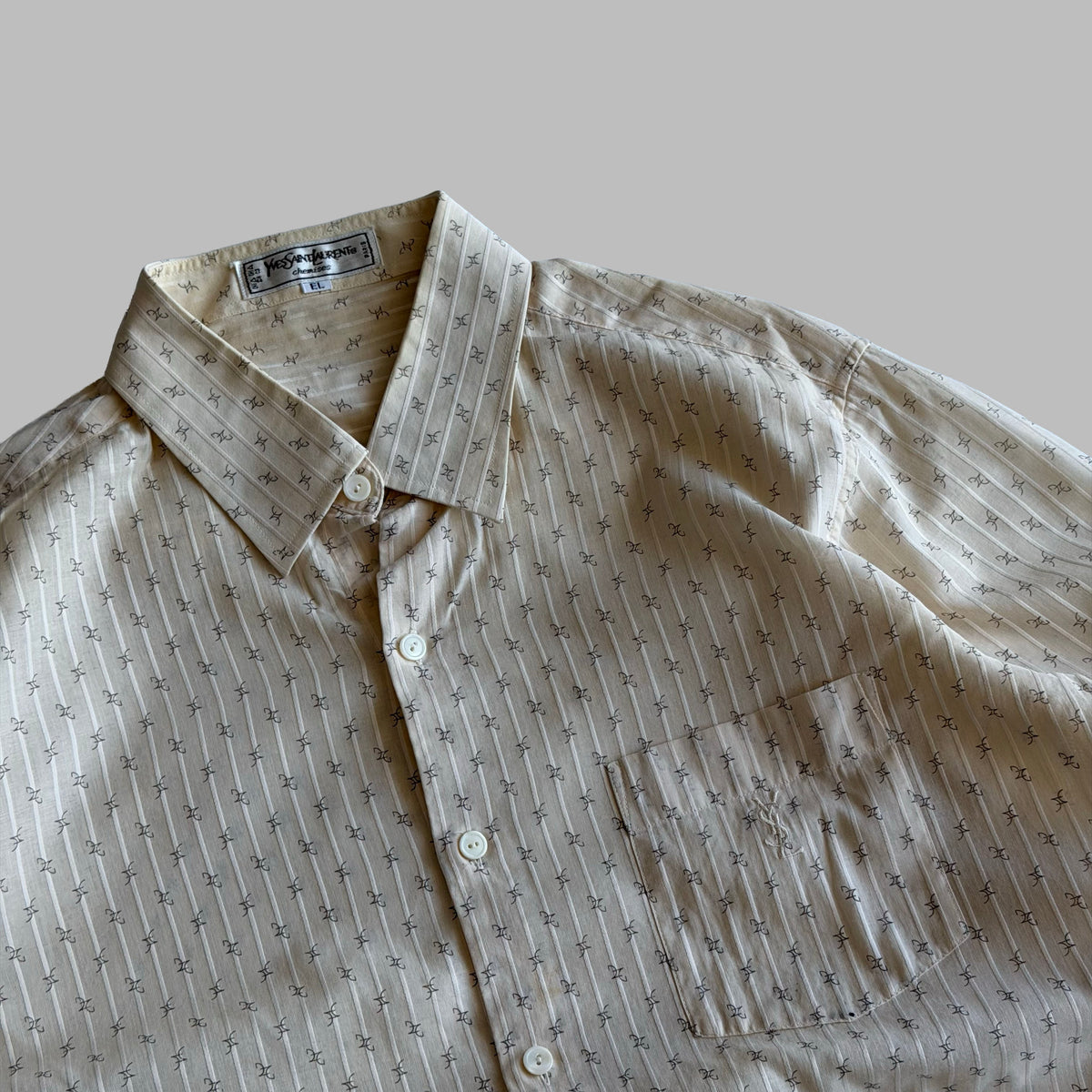 90s Yves Saint Laurent Lightweight Button Up Shirt - M