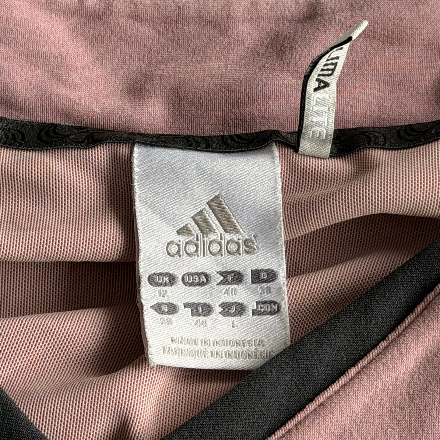Y2K Adidas Cross Neck Activewear Top - L