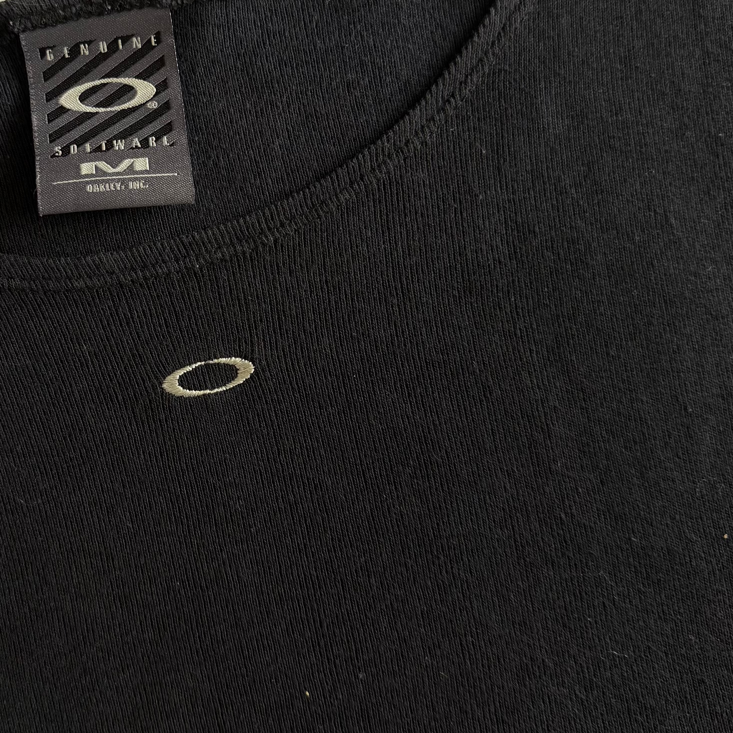 Y2K Oakley Software Ellipse Baby Tee - M