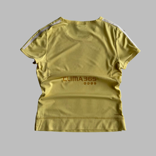 Y2K  Adidas Three Stripe Activewear Top - M