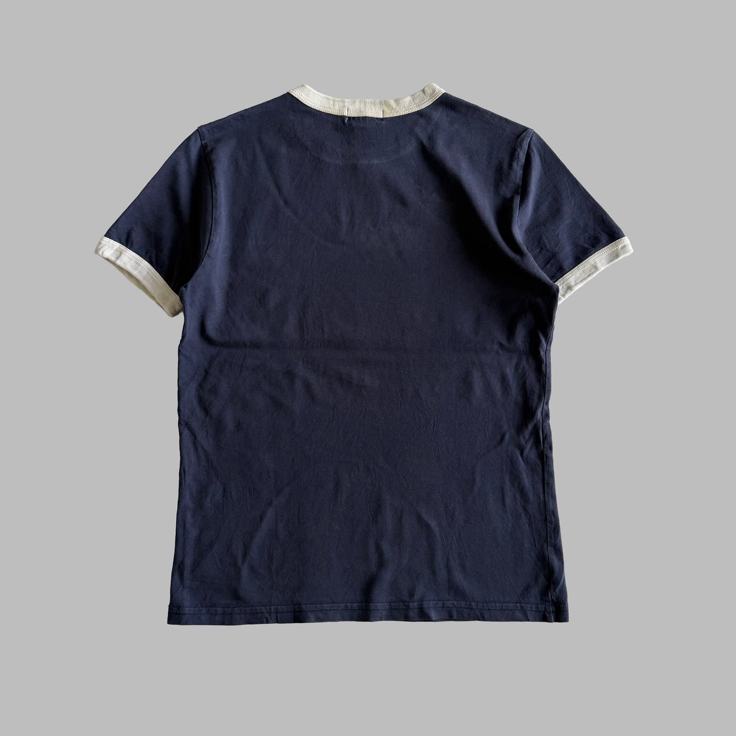 90s Polo Ralph Lauren Spell Out Ringer Tee - M/L