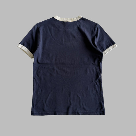 90s Polo Ralph Lauren Spell Out Ringer Tee - M/L