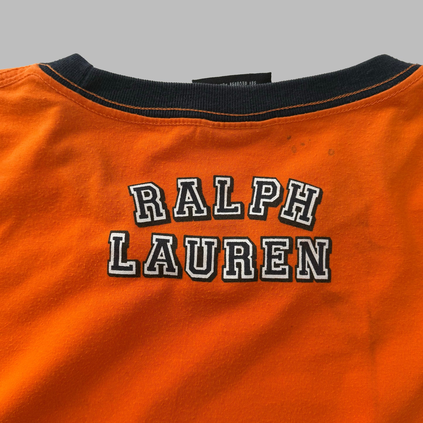 Y2K Ralph Lauren Polo Jeans Spell Out T-Shirt - XL