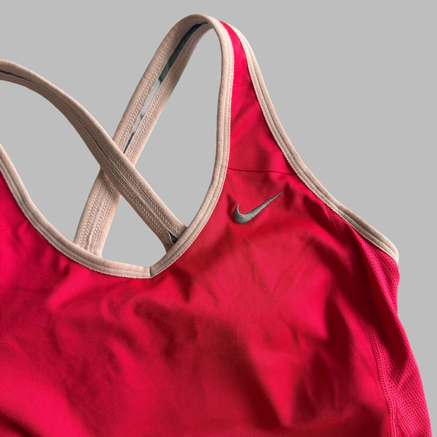 Y2K Nike Synched Cross Back Activewear Tank - S