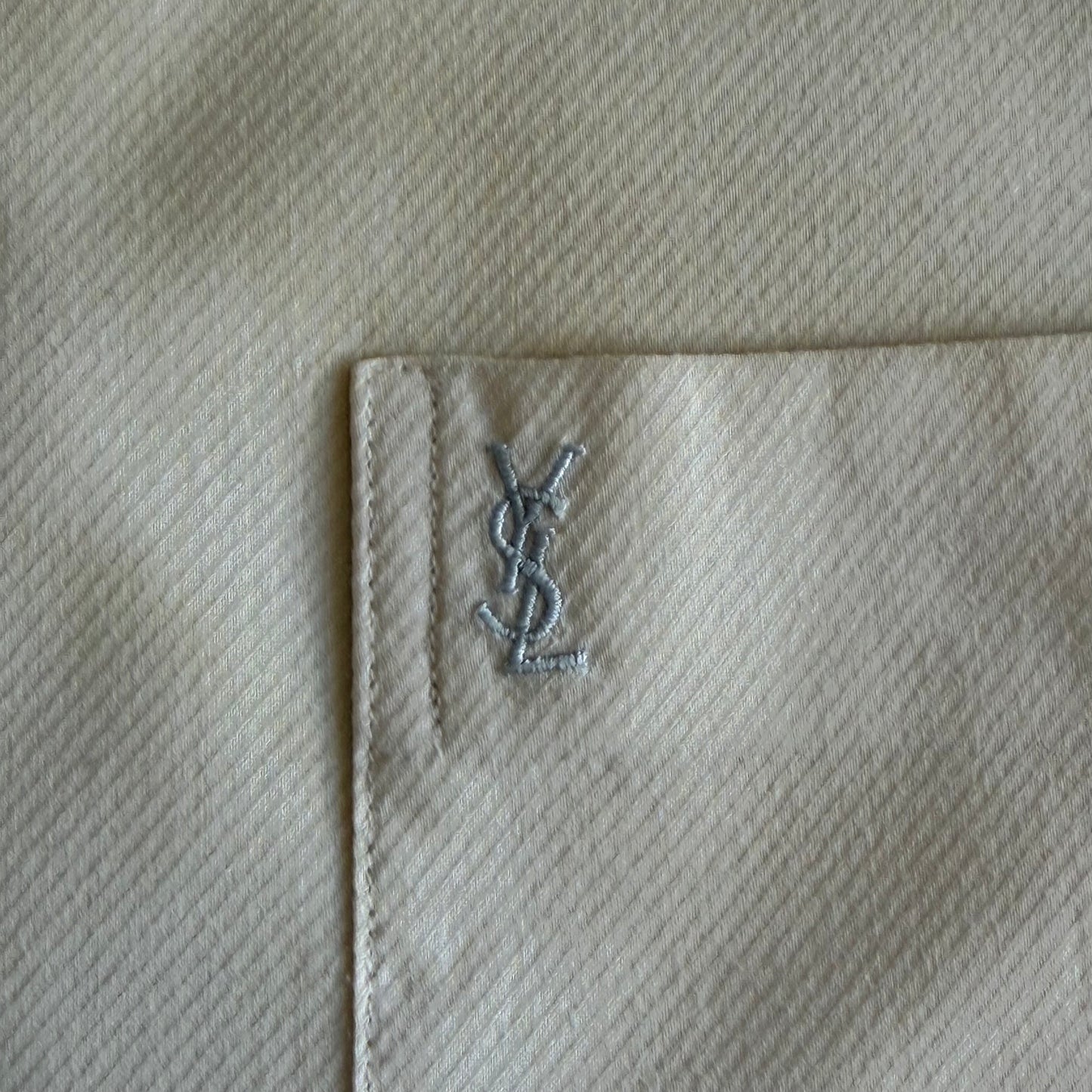 90s Yves Saint Laurent Short Sleeve Button Up Shirt - XL