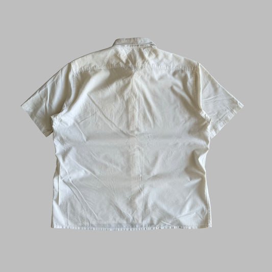 90s Yves Saint Laurent Short Sleeve Button Up Shirt - XL