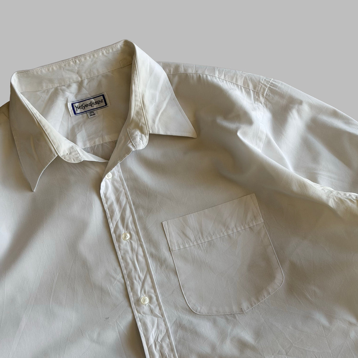 90s Yves Saint Laurent Button Up Shirt - XL