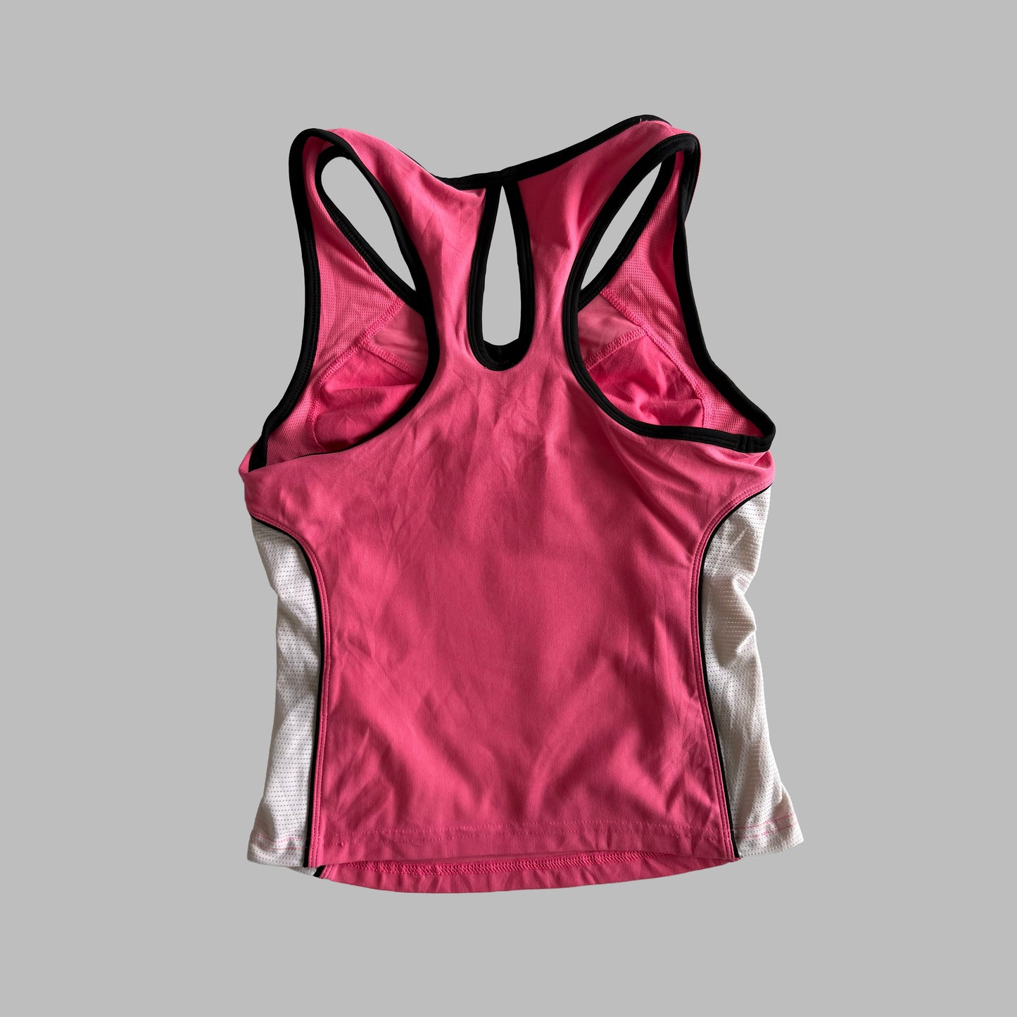 Y2K Nike Panelled Activewear Tank - S