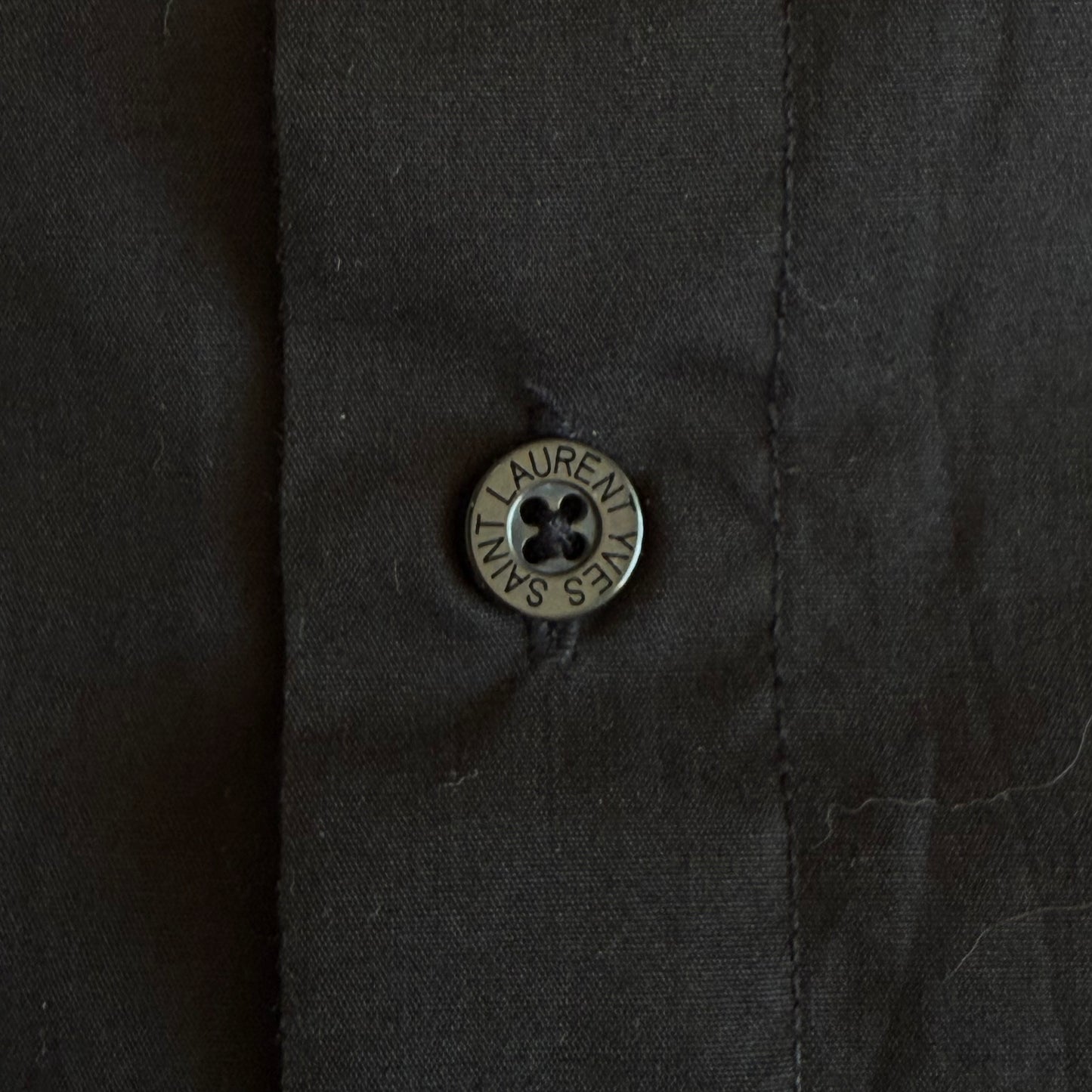 90s Yves Saint Laurent Short Sleeve Button Up Shirt - XL