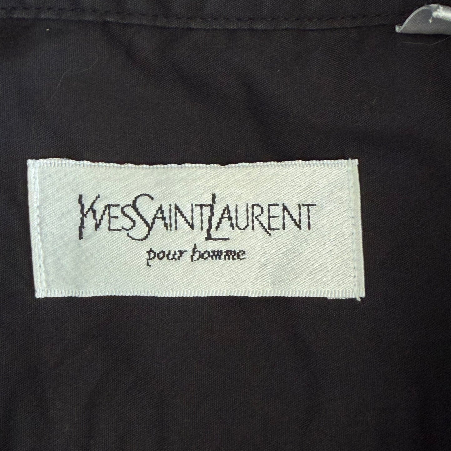 90s Yves Saint Laurent Short Sleeve Button Up Shirt - XL