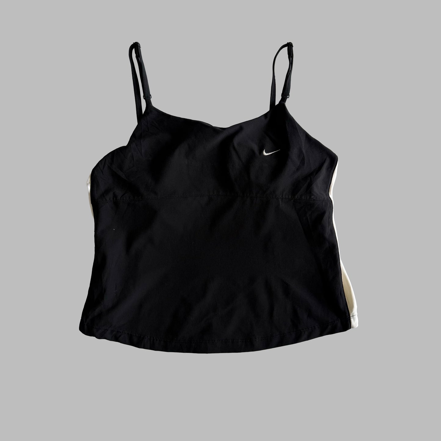 Y2K Nike Panelled Activewear Tank - L