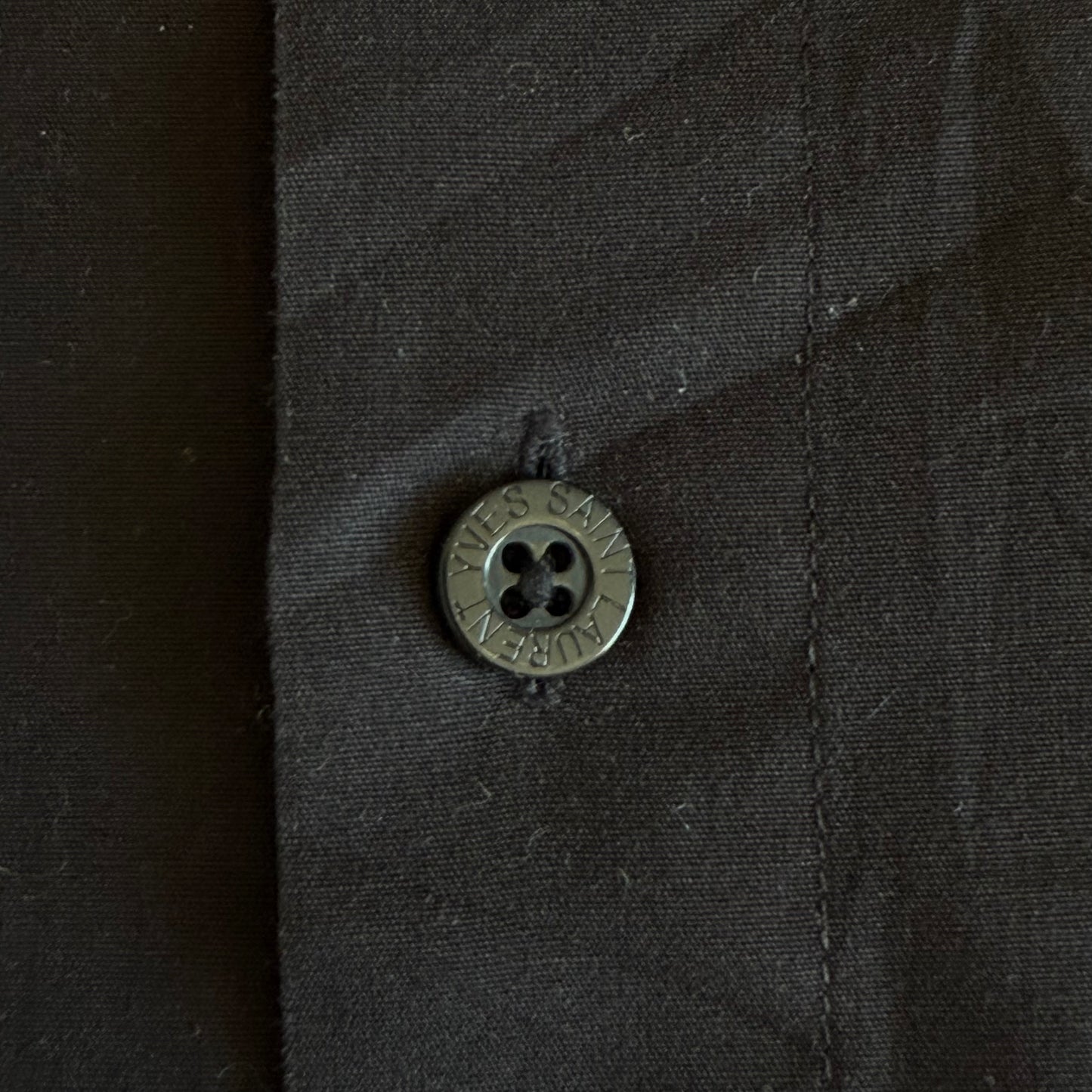 90s Yves Saint Laurent Short Sleeve Button Up Shirt - XL
