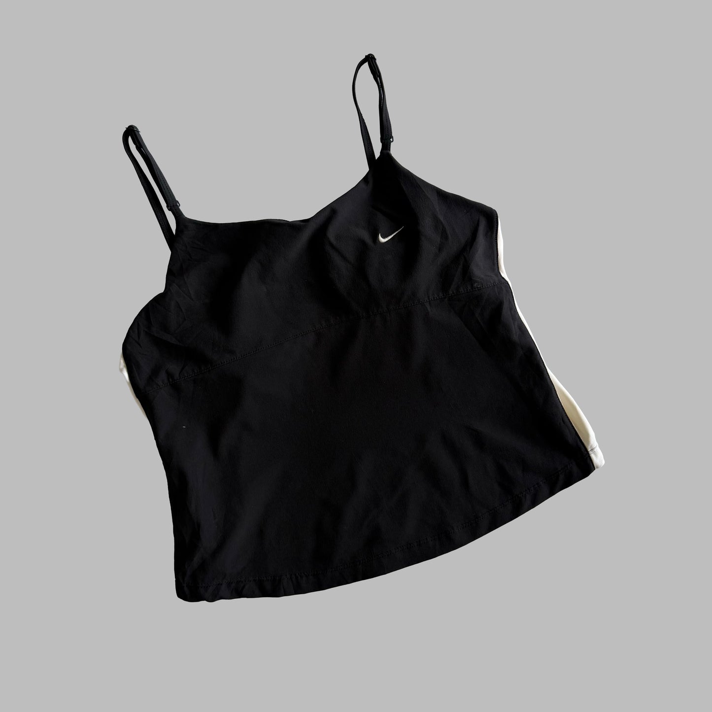 Y2K Nike Panelled Activewear Tank - L