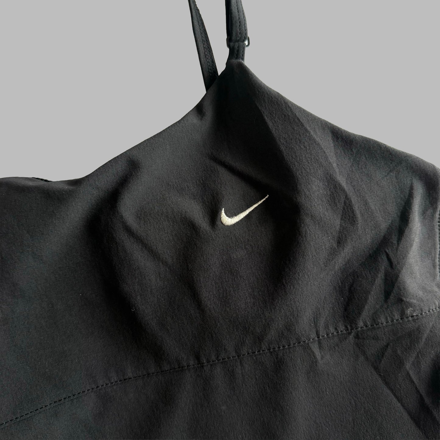 Y2K Nike Panelled Activewear Tank - L