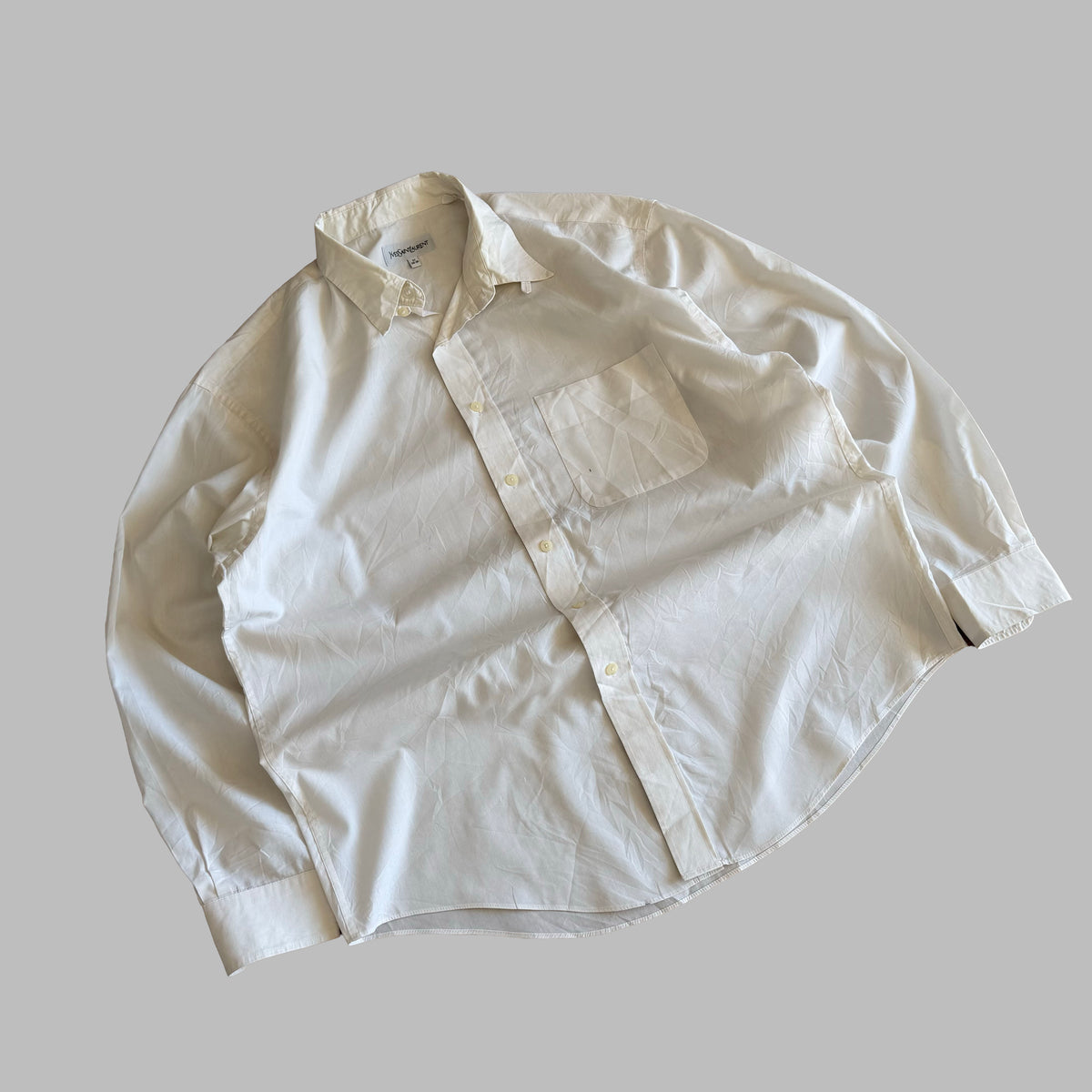 90s Yves Saint Laurent Button Up Shirt - XL