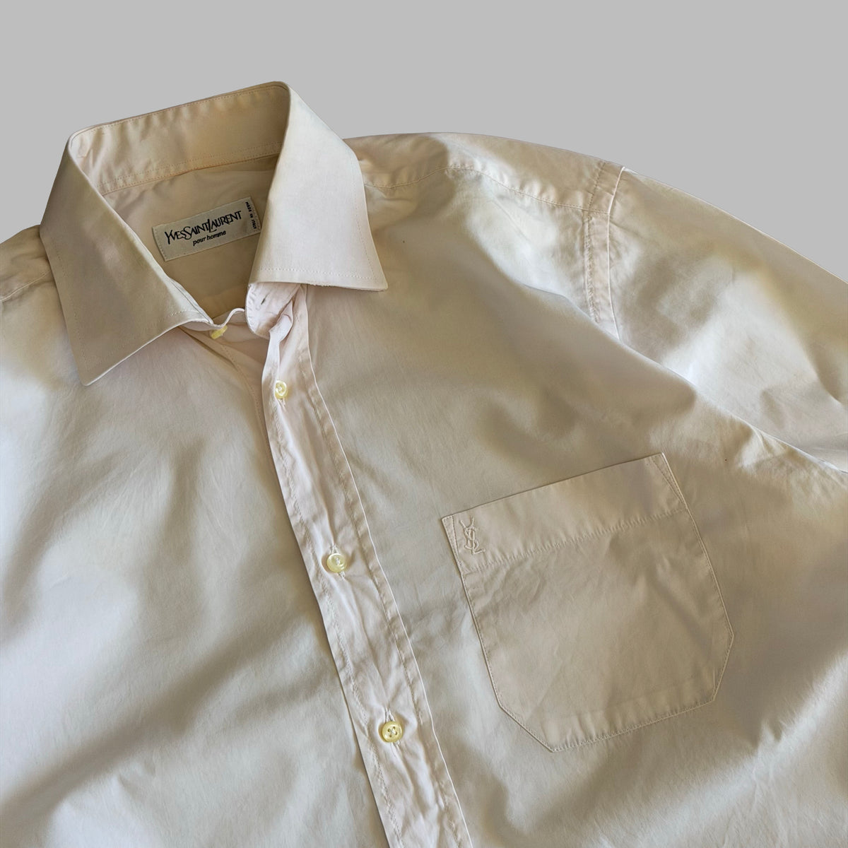 90s Yves Saint Laurent Button Up Shirt - M